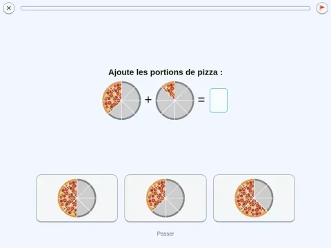 Types d'exercices variés