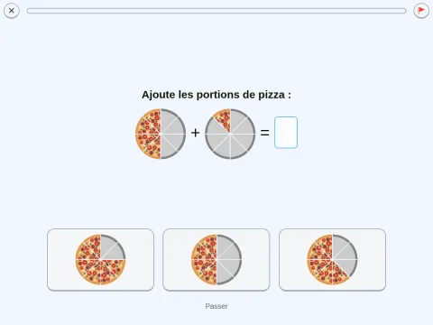 Types d'exercices variés