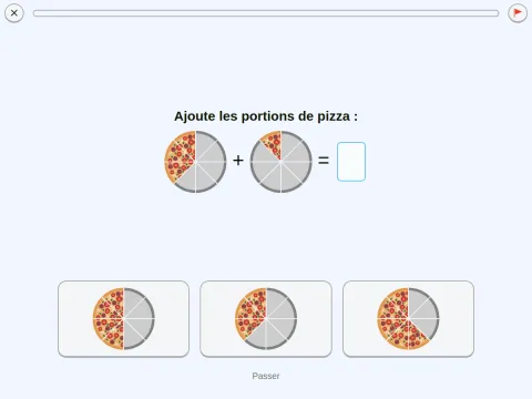 Types d'exercices variés