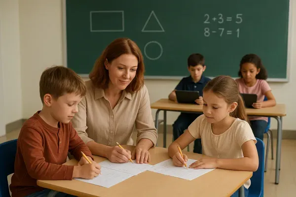 Élèves motivés et engagés