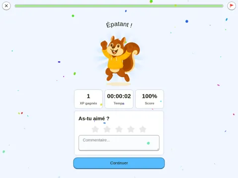 Interface responsive