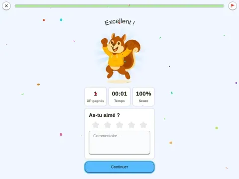 Interface responsive