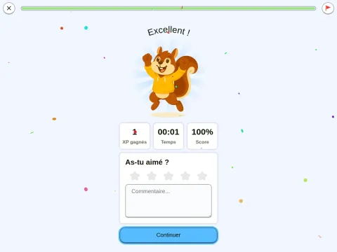 Interface responsive