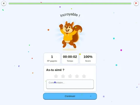 Interface responsive