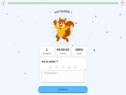 Interface responsive